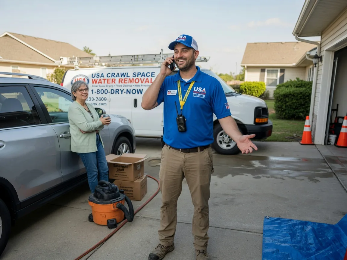 Crawl Space Water Removal Arvonia, VA FAQs